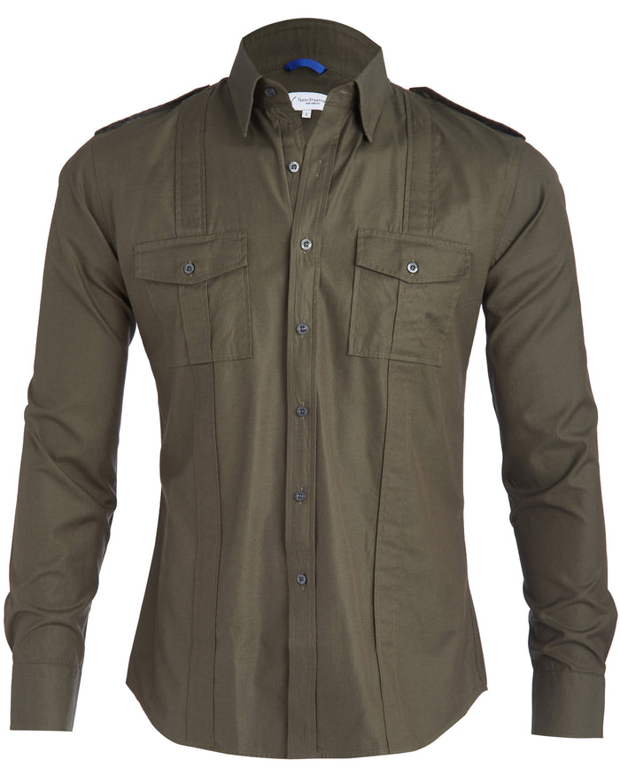 The Raider Shirt - Dark Olive