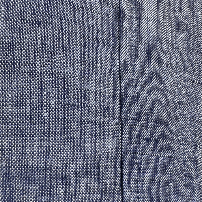 The Raider Shirt in Linen - Navy Chambray