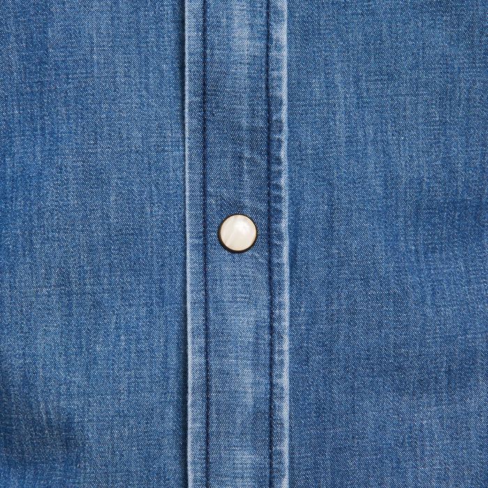 The Stretch Denim Western - Small Batch #293 Indigo Denim