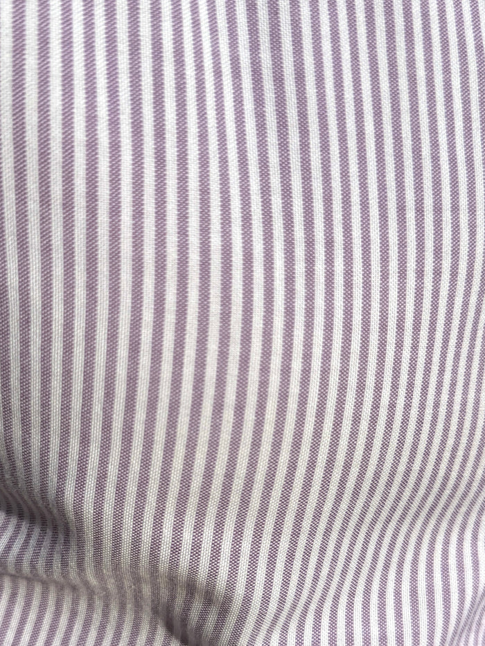 The Striped OCBD - Lavender Pinstripe