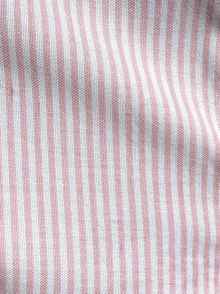 The Striped OCBD - Pink Pinstripe