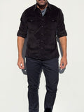 The Urban Legend Shirt Jacket in Corduroy - Black