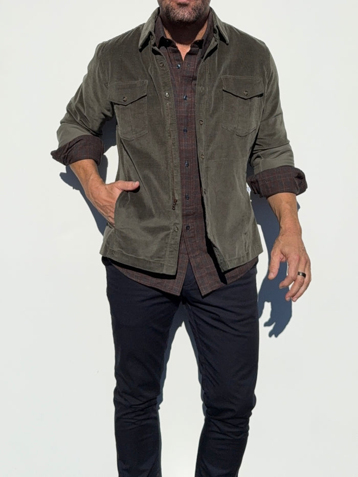 The Urban Legend Shirt Jacket in Corduroy