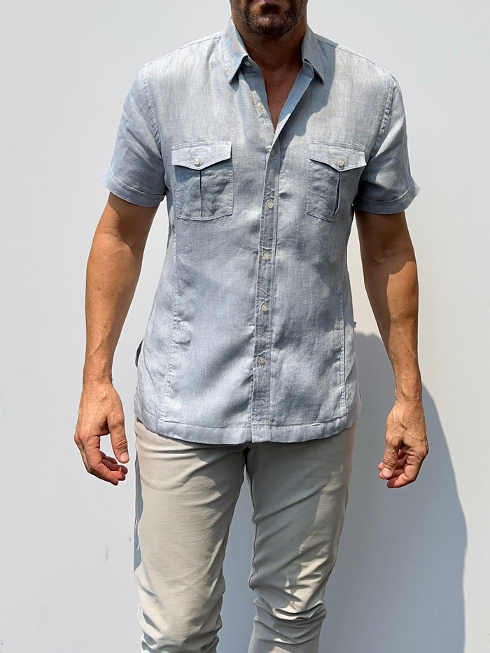 The Urban Legend w/Side Pockets - Light Blue Gray