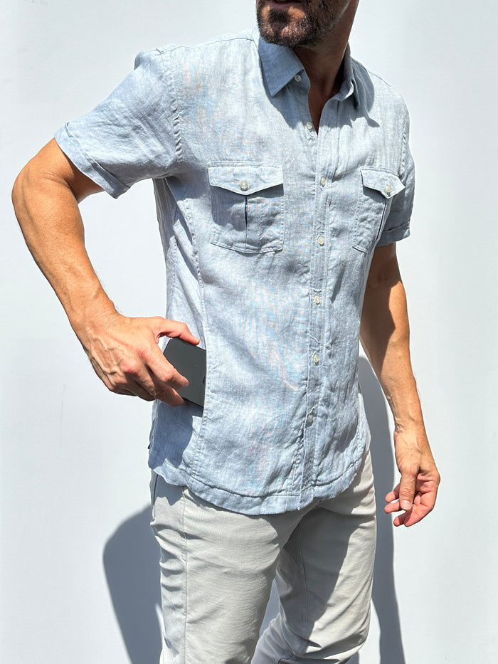 The Urban Legend w/Side Pockets - Light Blue Gray
