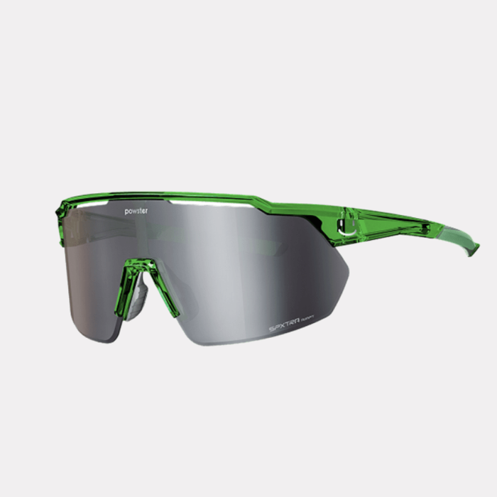 Titanium Silver (Transparent Green Frame)