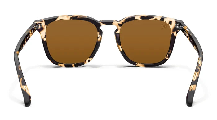 Tort Polarized Sunglasses - Gloss Crystal Tortoise Frame & Amber Lens Sunglasses | $49 US | Blenders Eyewear