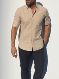 Two-Pocket Organic Oxford - Khaki Organic Oxford