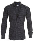 Urban Camo Jacquard - Empire City Black