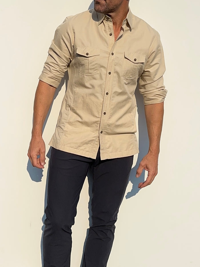 Urban Legend in Linen Twill - Sand