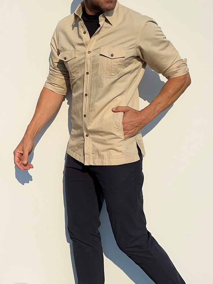 Urban Legend in Linen Twill - Sand