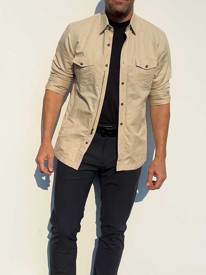 Urban Legend in Linen Twill - Sand