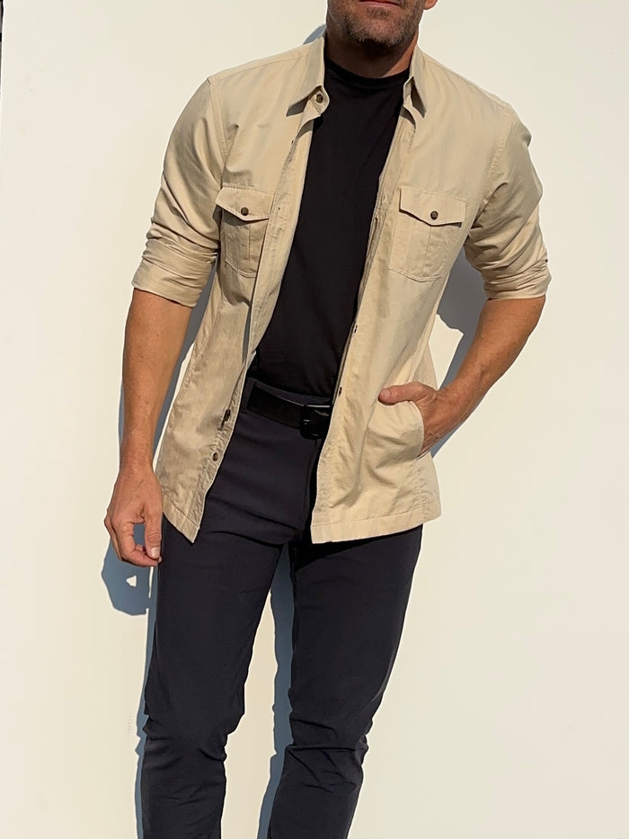 Urban Legend in Linen Twill - Sand