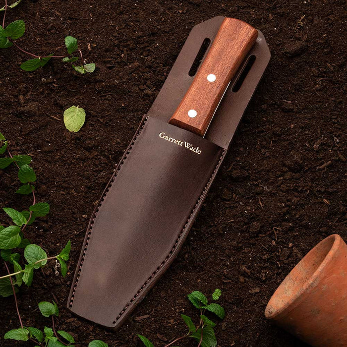 USA-Made Leather Belt Sheath for Hori-Hori