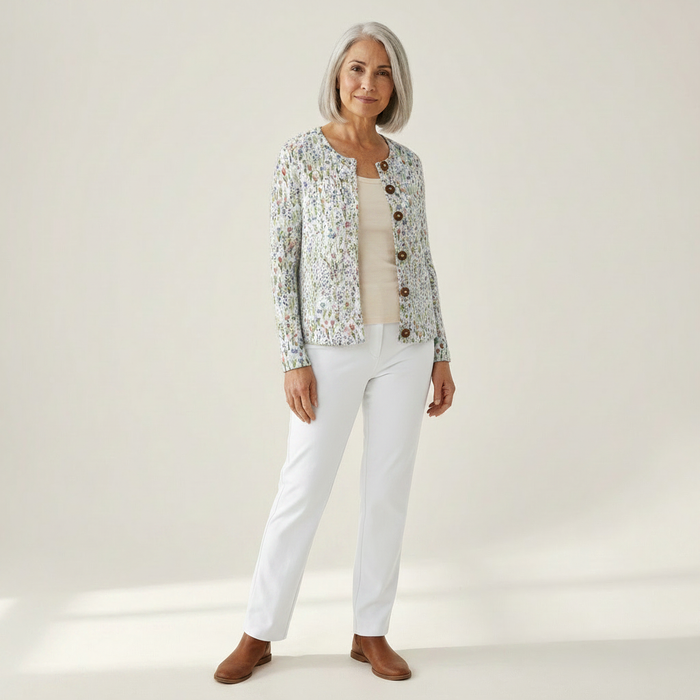 Vuokko - Tulip Garden Cardigan