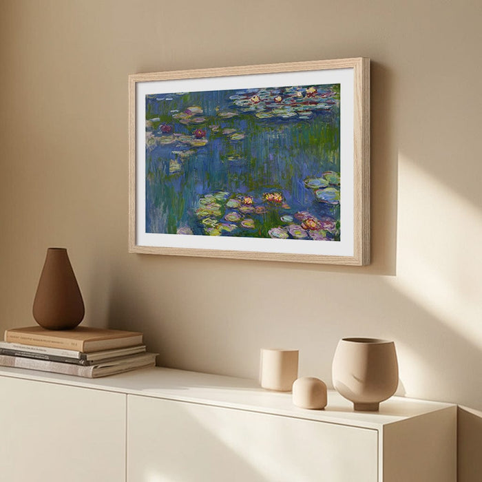 Water Lilies (1916) - Claude Monet Art Print from our Australian Made Wall Art collection by Profile Australia
