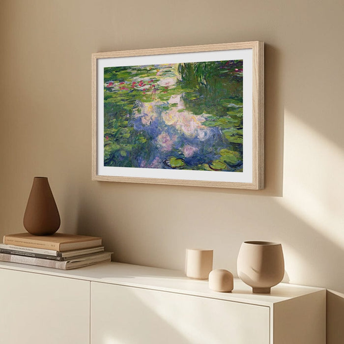 Water Lily Pond (1897) - Claude Monet Art Print from our Australian Made Wall Art collection by Profile Australia