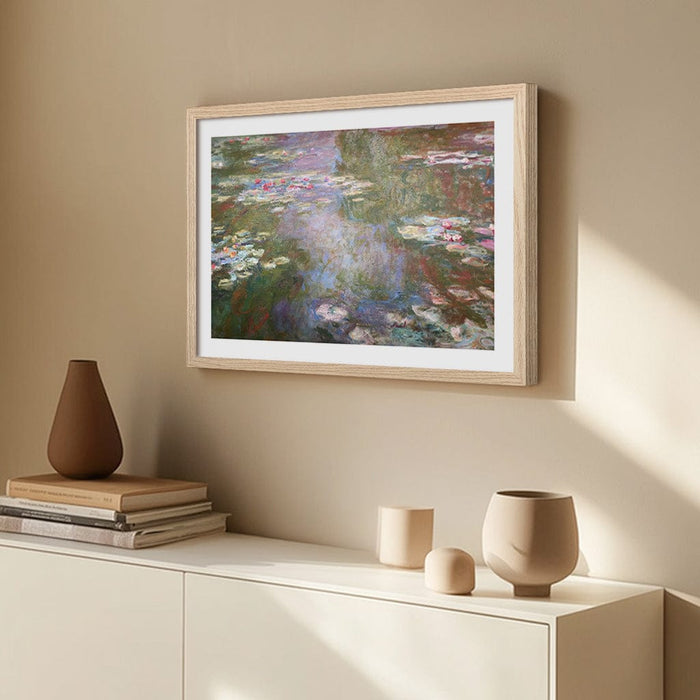 Water Lily Pond (1917) - Claude Monet Art Print from our Australian Made Wall Art collection by Profile Australia