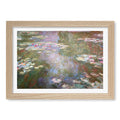 A4 (21 x 29.7cm) / Natural Oak Frame / White Border