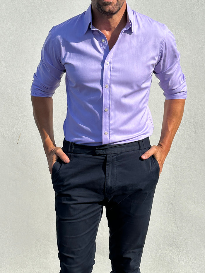 Wrinkle-Resistant OG Dress Oxford - Lavender