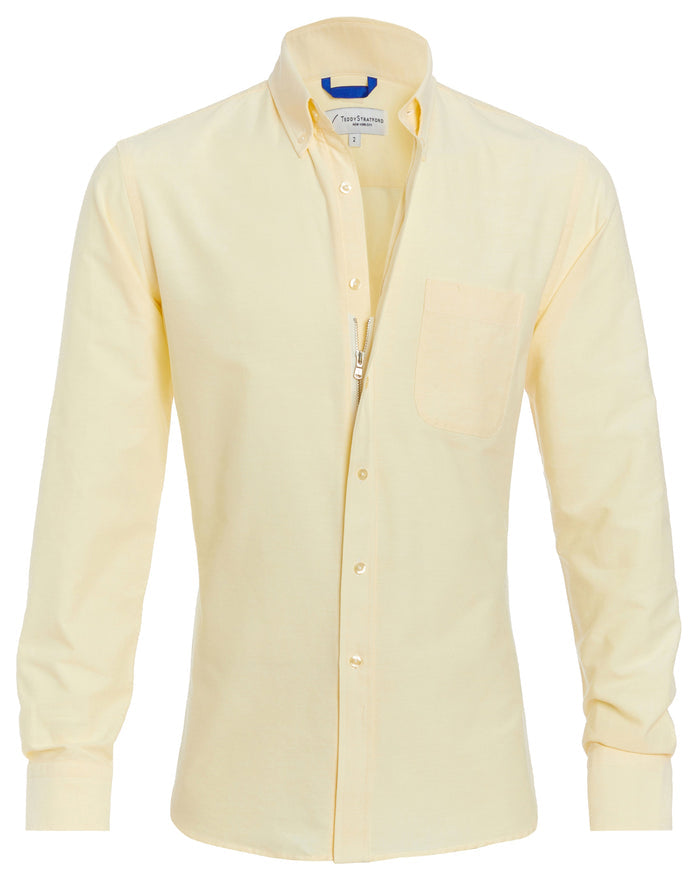 Yellow Oxford Cloth Button Down - Yellow