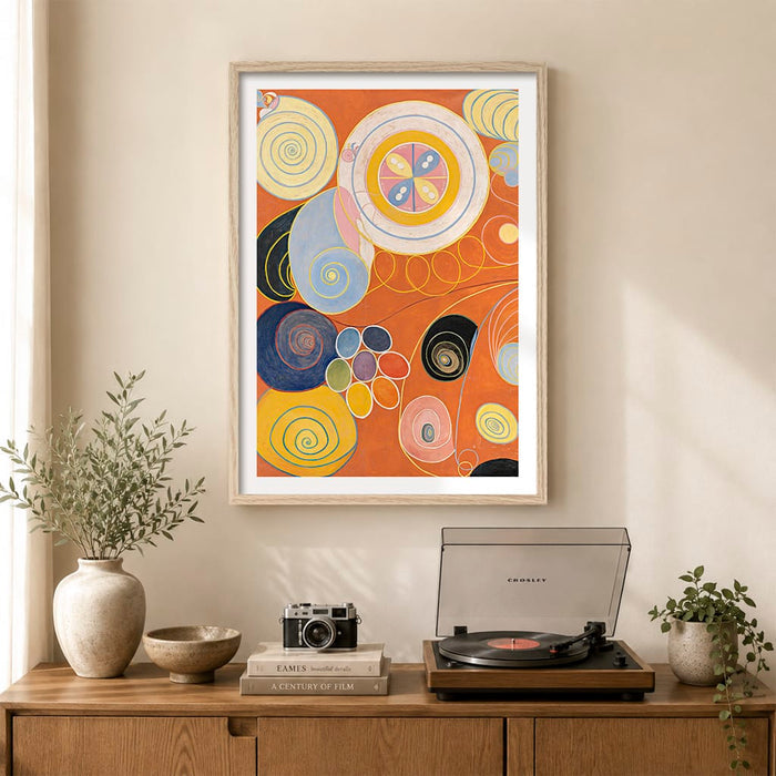 Youth No.3 - Hilma af Klint Art Print from our Australian Made Framed Wall Art, Prints & Posters collection by Profile Australia